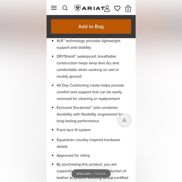 Women's Ariat Wythburn II Sherpa Waterproof Boot - Picture 13 of 13